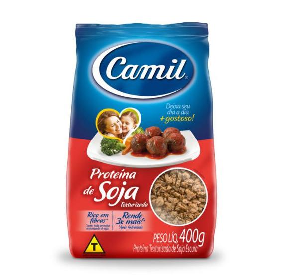 Imagem de Proteína De Soja Texturizada Carne Camil 400g