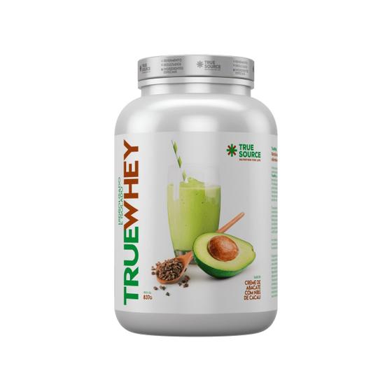 Imagem de Proteina true whey true source creme de abacate com nibs de cacau 837g