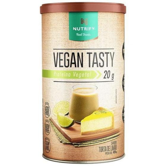 Imagem de Proteína Vegana Vegan Tasty Torta De Limão 420G Nutrify