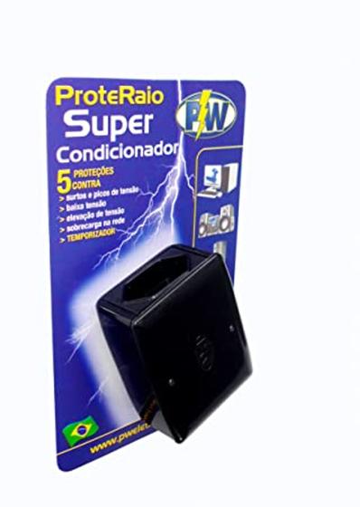 Imagem de Proteraio Super Protetor Tv Pc Com Temporizador 127v Pw MOD 211