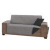 Imagem de Protetor 62011cinzapreto de Sofa Impermeavel 3 Lugares King