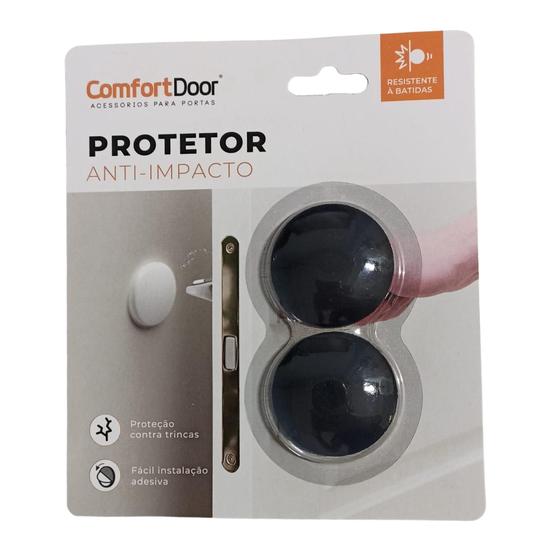 Imagem de Protetor anti impacto c/ 2 un comfortdoor