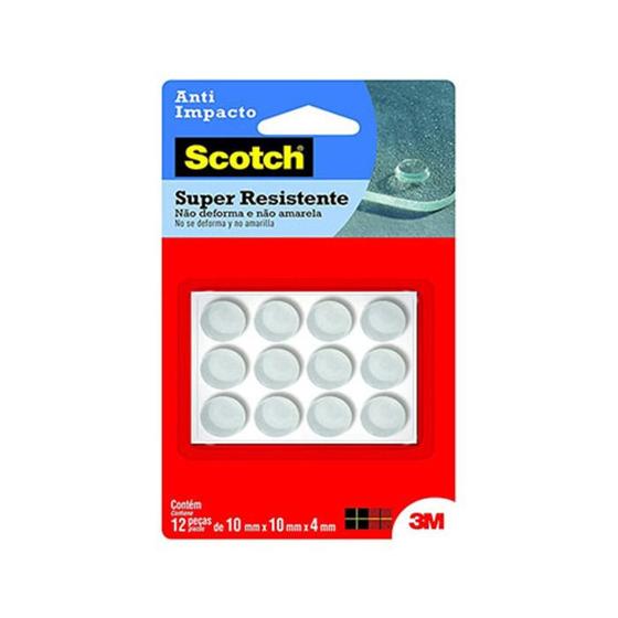 Protetor Anti-Impacto - Scotch - Redondo - Médio - 12 Unidades - 3M Menor preço em Protetor Anti-Impacto - Scotch - Redondo - Médio - 12 Unidades - 3M