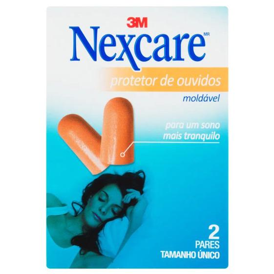 Imagem de Protetor auditivo nexcare 2par