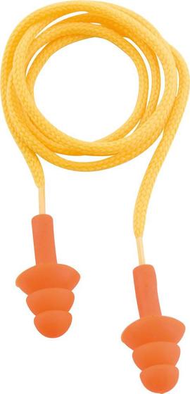Imagem de Protetor Auditivo Plug 13db Silicone Com Cordão Algodao Ca11