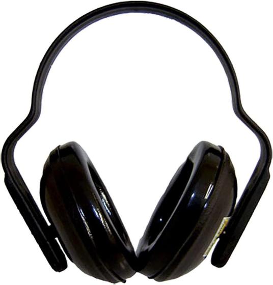 Imagem de Protetor Auditivo Tipo Concha 14dB Preto - PLASTCOR