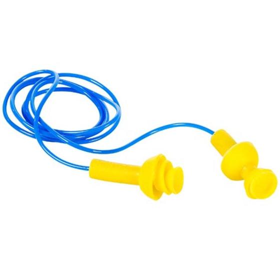 Imagem de Protetor Auricular de Copolímero Plug com Cordão - 3531 - LEDAN