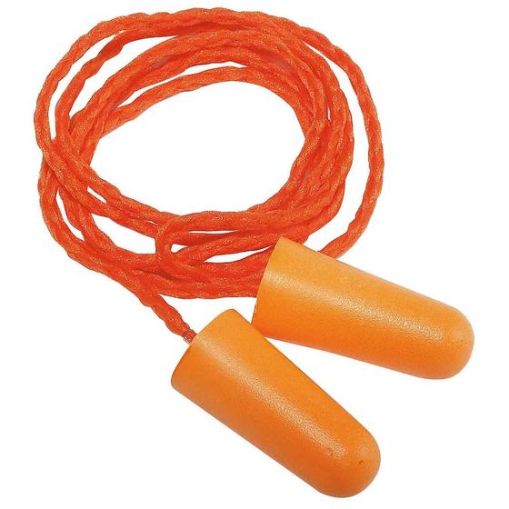 Imagem de Protetor Auricular Espuma Plug C/ Cordão 16dB 1110 3M