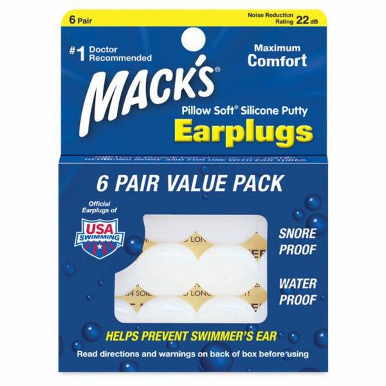 Protetor Auricular Mack's Pillowsoft Redução de Ruído 22dB 6 Pares Menor preço em Protetor Auricular Mack's Pillowsoft Redução de Ruído 22dB 6 Pares