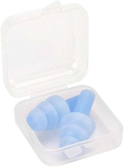 Imagem de Protetor Auricular Silicone Ouvidos Abafador Macio 2 Unidade