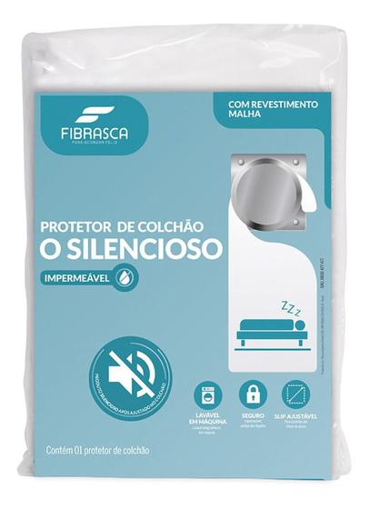 Imagem de Protetor Capa De Colchão De Casal Impermeável Silencioso