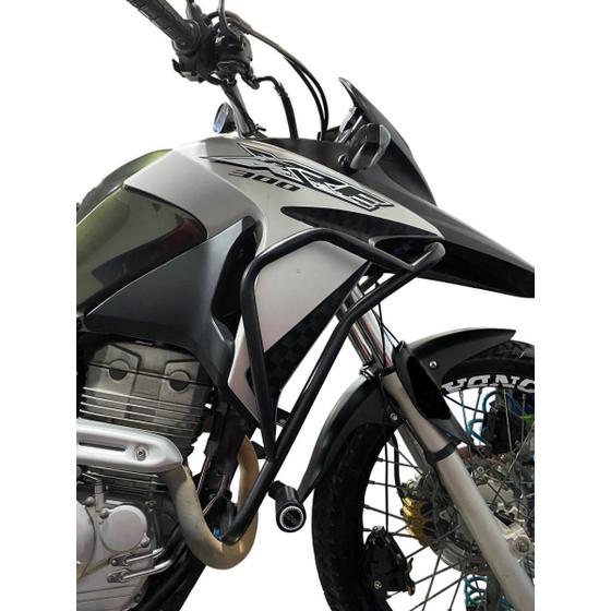 Imagem de Protetor Carenagem Moto e Ferro Proteção Xre 300 ano 2009 à 2018 Tipo Original Honda