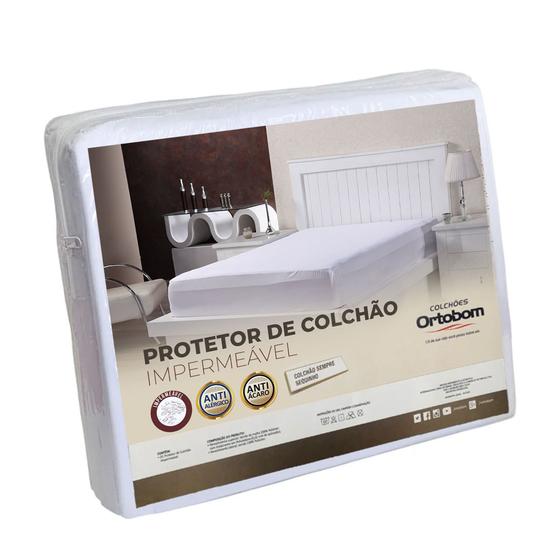 Protetor colchão impermeável Ortobom Diversos tamanhos Menor preço em Protetor colchão impermeável Ortobom Diversos tamanhos