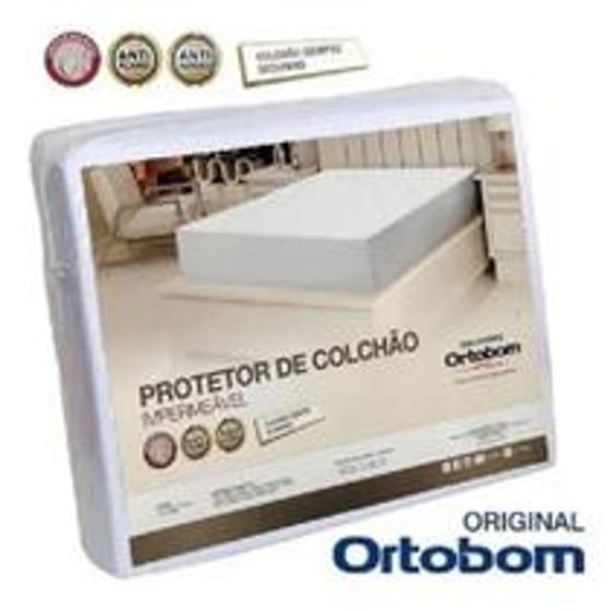Protetor Colchão Impermeável Ortobom Solteiro 90x1,90x30 Alt Menor preço em Protetor Colchão Impermeável Ortobom Solteiro 90x1,90x30 Alt