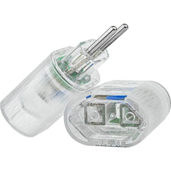 Imagem de Protetor Contra Surtos Elétricos Clamper DPS 2P 10A 127/220V Transparente - 84880