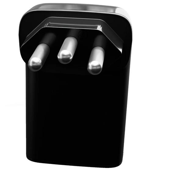 Protetor Contra Surtos Elétricos Clamper Pocket Fit 3 Pinos, Monopolar, 10A, Bivolt, Preto - 15406 Menor preço em Protetor Contra Surtos Elétricos Clamper Pocket Fit 3 Pinos, Monopolar, 10A, Bivolt, Preto - 15406