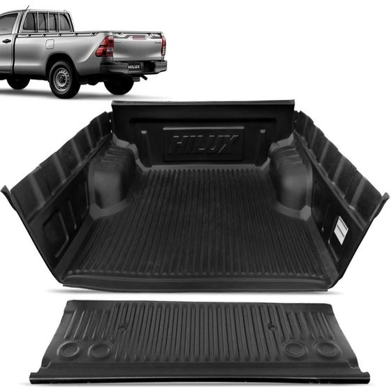 Imagem de Protetor de Caçamba Hilux 2016 a 2023 Cabine Simples Track