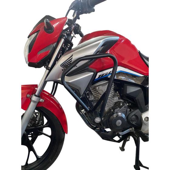 Imagem de Protetor de Carenagem e Motor Moto Cg 160 Titan 160 ano 2022 2023 2024 Para Moto Honda