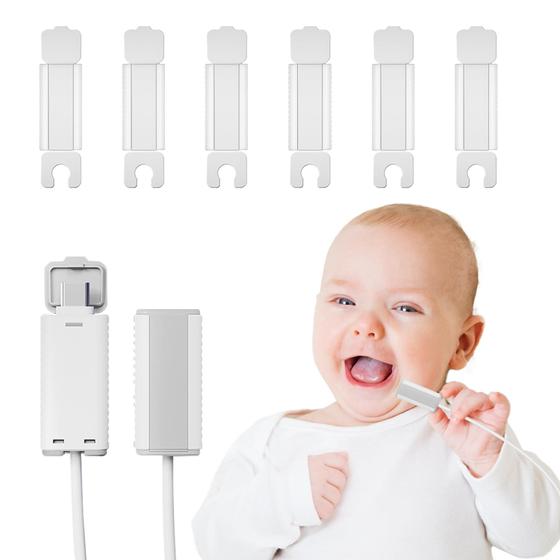 Imagem de Protetor de carregador USB Bezant Baby Proofing, conjunto de 8 unidades