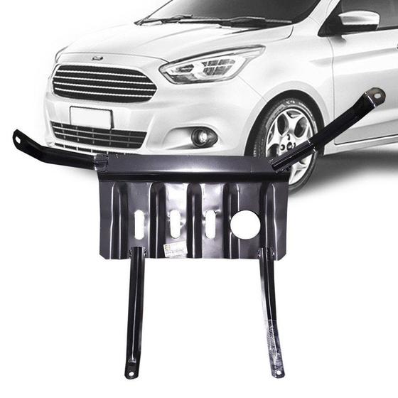 Imagem de Protetor de Carter Completo Ford Ka 2015 16 17 18 Com Parafusos Fixadores