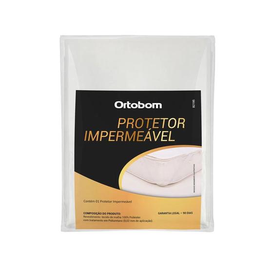 Imagem de Protetor de Colchão Capa Impermeável Ortobom Cama Queen 1,60 X 2,00