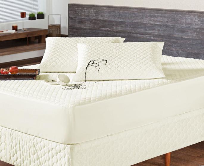 Imagem de Protetor de Colchão Solteiro Impermeável Matelado Com Elástico