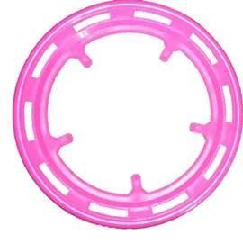 Imagem de Protetor De Coroa Bike Nylon 46 Dentes 5 Furos Rosa