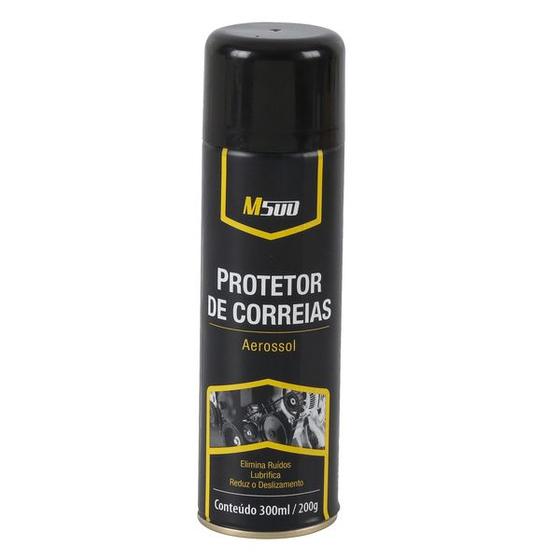 Imagem de Protetor de Correias Anti Deslizante Antiderrapante Mais Durabilidade De Motores de Veiculos e Maquinas M500 Spray 200g