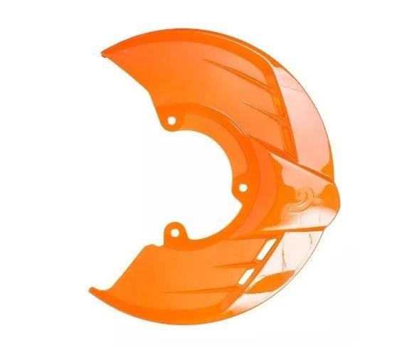 Imagem de Protetor De Disco De Freio Dianteiro Br Parts - 275Mm - Laranja (Plastico, Nao Acompanha O Suporte)