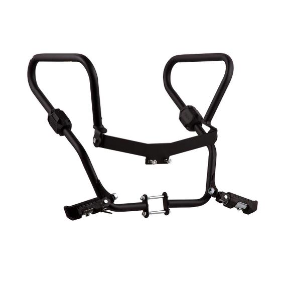 Imagem de Protetor De Motor Carenagem Protetor de pernas Armor NXR Bros 150 160 2009 à 2020 Pedaleira Retrátil 