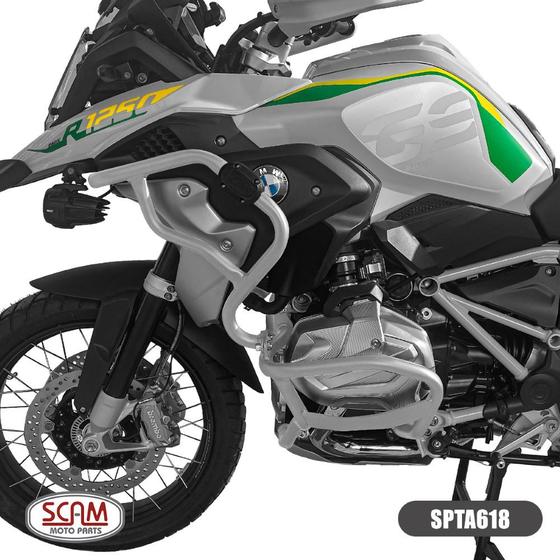 Imagem de Protetor de Motor e Carenagem BMW R 1250GS Prata Scam