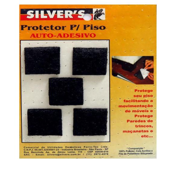 Imagem de Protetor de Piso Quadrado M 30x30mm - 771 - SILVER'S