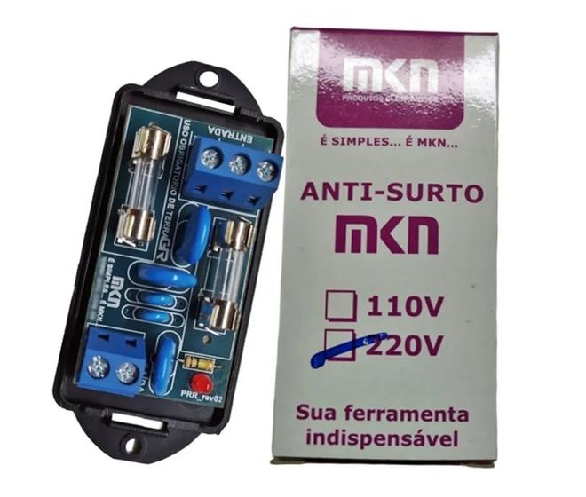 Protetor De Rede Anti Surto 220v Para Portão Automático Mkn 2960 Menor preço em Protetor De Rede Anti Surto 220v Para Portão Automático Mkn 2960