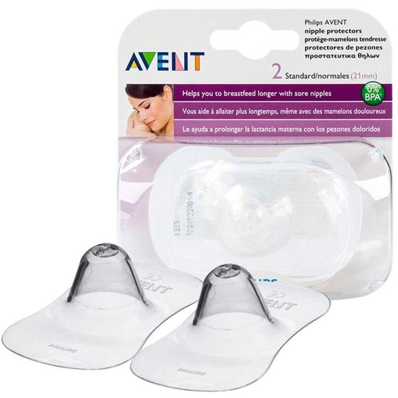 Imagem de Protetor de Seios Bico de Silicone Philips Avent 21mm