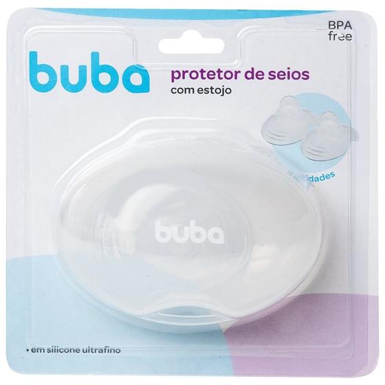 Imagem de Protetor de seios de silicone com estojo buba