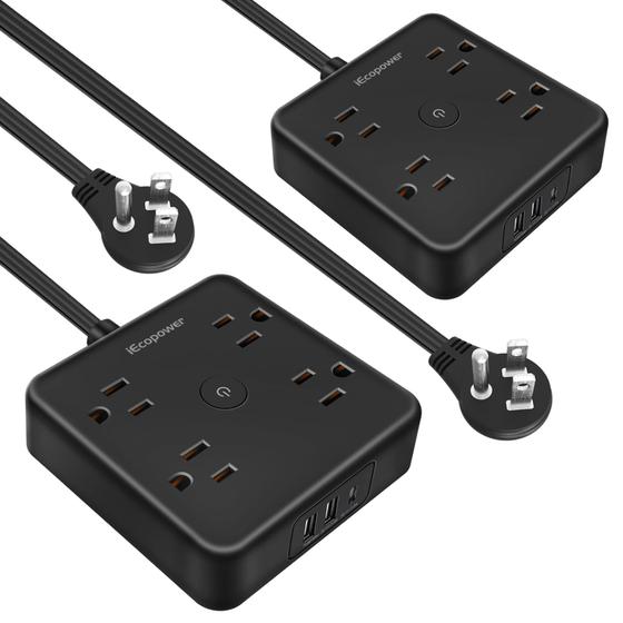 Imagem de Protetor de Sobretensão IECOPOWER 7 em 1 (Pacote com 2)