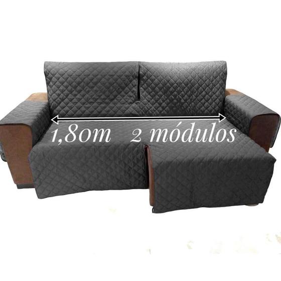 Imagem de Protetor de sofá 1,80 2 módulos retrátil e reclinável