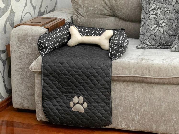 Protetor de Sofá Pet Para cães e Gatos Impermeável Meg Pequeno Toque Especial Enxovais