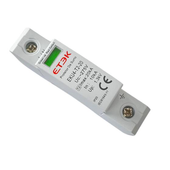 Imagem de Protetor De Surto 20kA 40kA 275vca 8/20us  Dps Slim Etek Classe 2