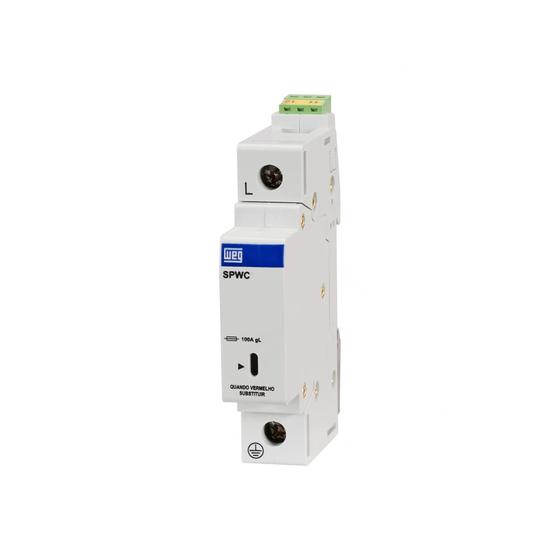 Imagem de PROTETOR DE SURTO DPS CLASSE II UNIPOLAR SPWC275 60kA / 12,5kA - WEG