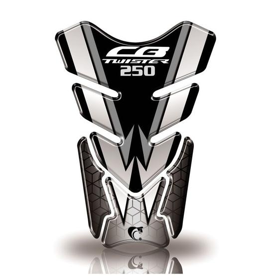 Imagem de Protetor De Tanque Adesivo Moto Honda Cb Twister 250 Preto