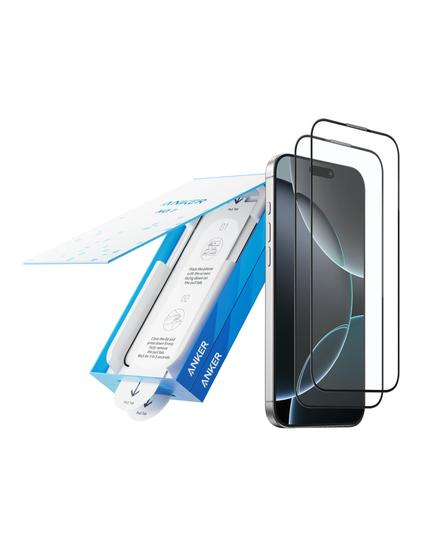 Imagem de Protetor de Tela Anker Duradouro para iPhone 16 Pro (6,3") - Pacote com 2