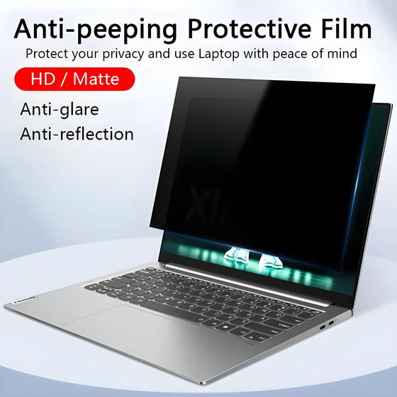 Imagem de Protetor de Tela Anti-Reflexo Fosco para Laptop/Notebook de 14 a 15,6" - Anti-Espião