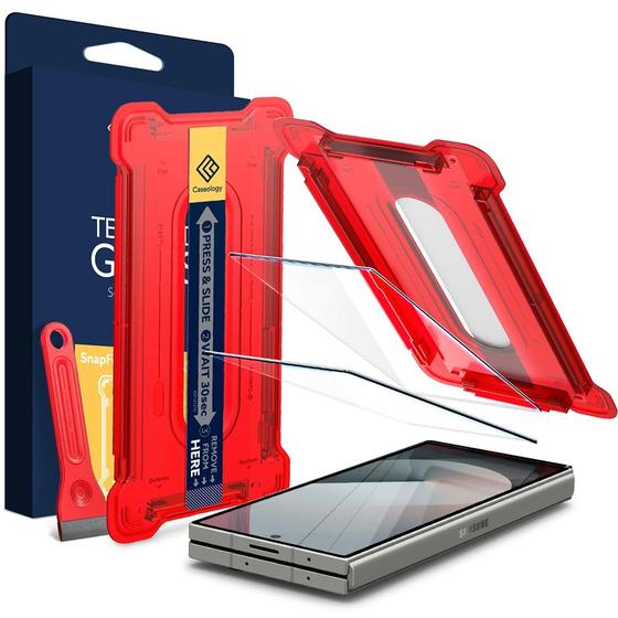 Imagem de Protetor de tela Caseology Snap Fit para Samsung Galaxy Z Fold 6