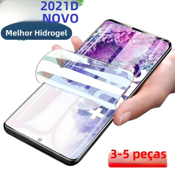 Imagem de Protetor De Tela De Filme Hidrogel Samsung Galaxy S24 S23 S22 A54 A34 A24 A14 Note 20 Ultra 9 3-5Pcs