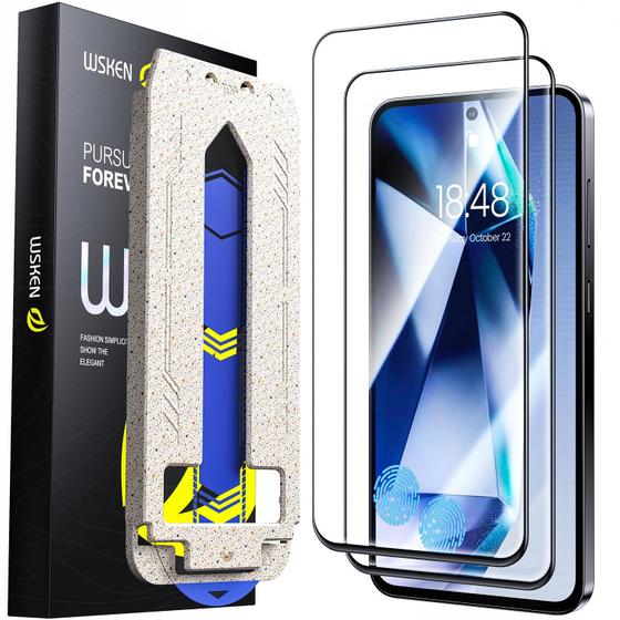 Imagem de Protetor de Tela WSKEN para Samsung Galaxy S24 FE - Pacote com 2 Unidades