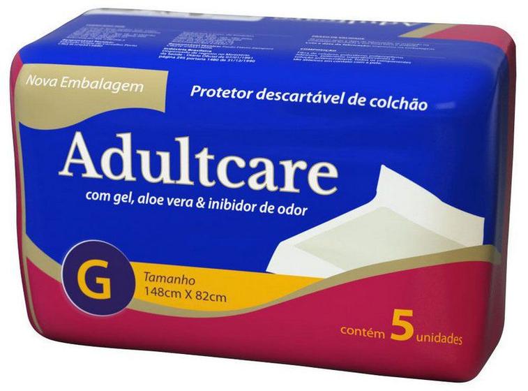 Protetor Descartável de Colchão - Adultcare Menor preço em Protetor Descartável de Colchão - Adultcare