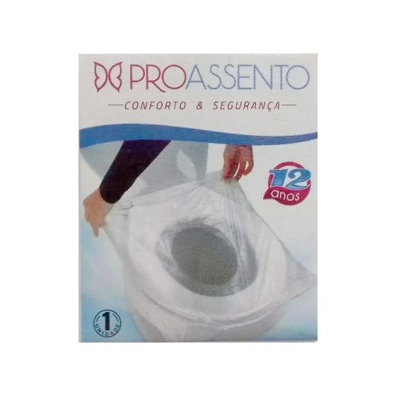 Imagem de Protetor descartável para assento sanitário plástico - proassento