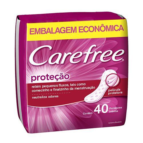 Imagem de Protetor Diário Carefree Proteção Neutraliza 40 unidades