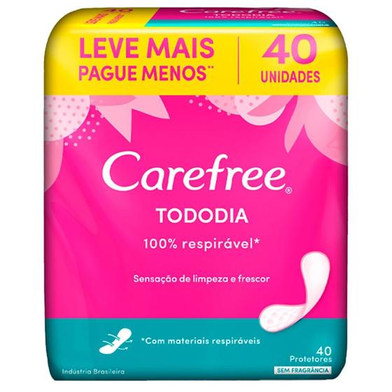 Imagem de Protetor Diário Carefree Todo Dia sem Perfume